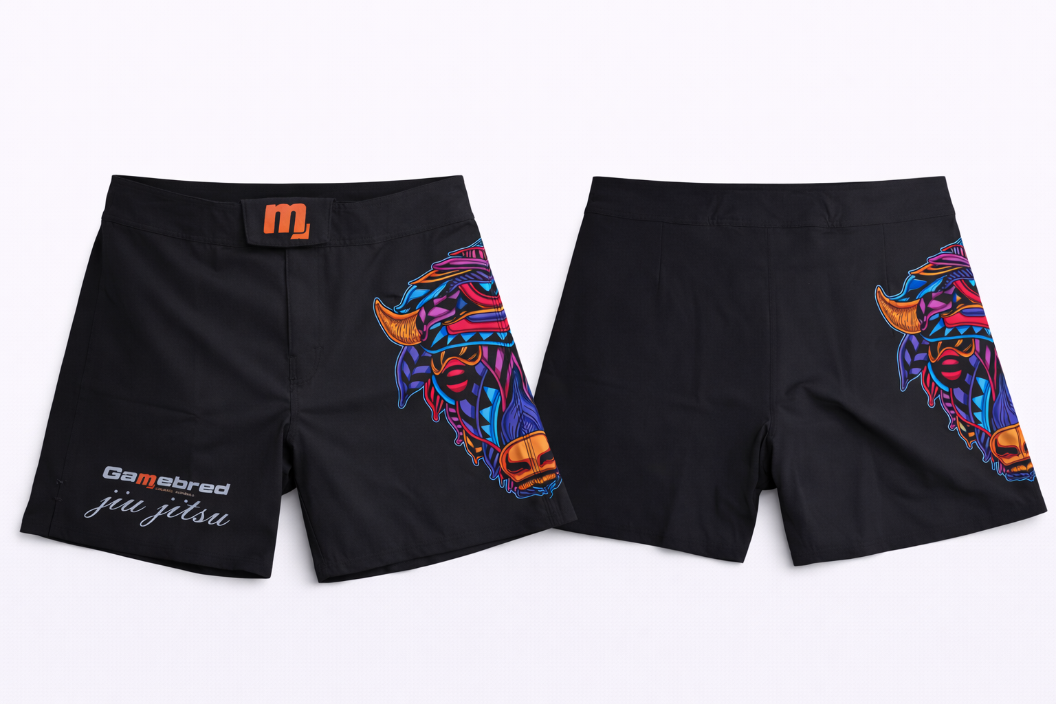 Gamebred Samurai Bull Fight Shorts | MMA · BJJ · Grappling · Training