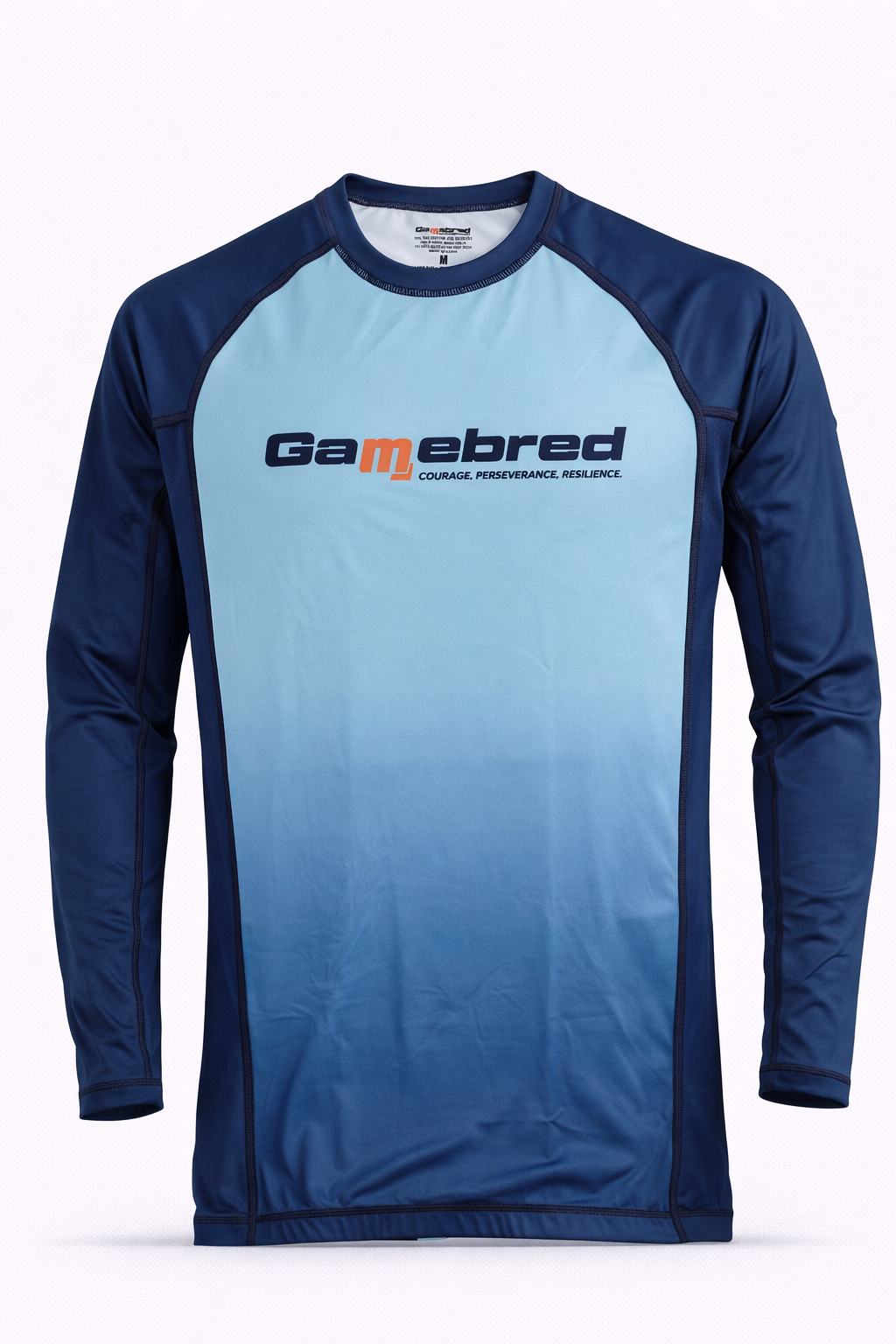 Gamebred Men’s Long Sleeve Rash Guard | MMA · BJJ · No-Gi · Training
