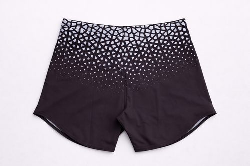 Gamebred Black & White Fight Shorts | MMA · Muay Thai · BJJ · Training