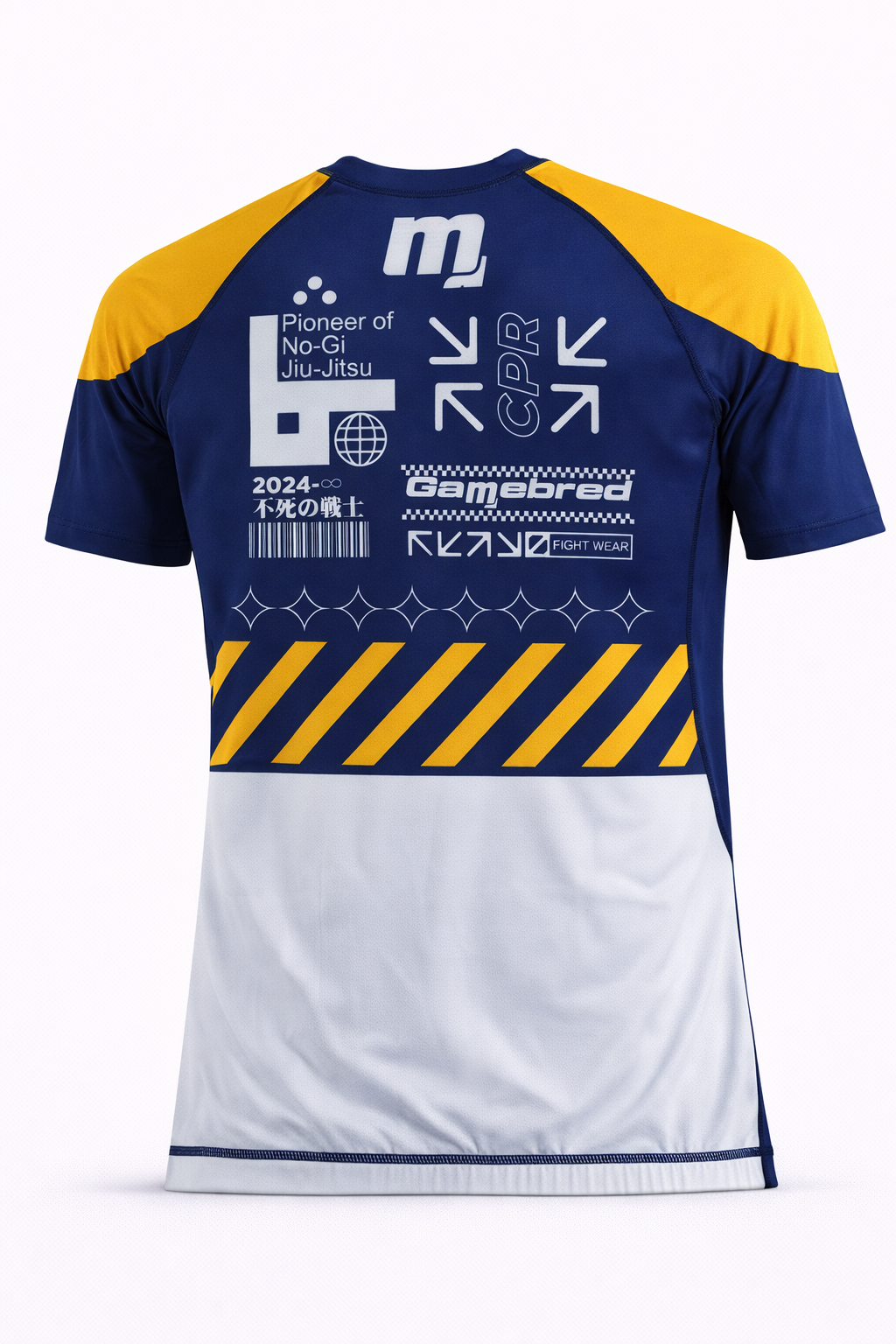 Gamebred Men’s Short Sleeve Rash Guard | MMA · BJJ · No-Gi · Training