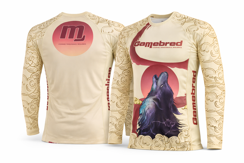 Gamebred Youth and Men’s Compression Rash Guard | BJJ · MMA · No-Gi · Training
